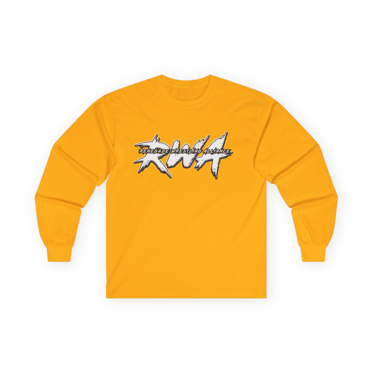 RWA White Logo Long Sleeve T-Shirt