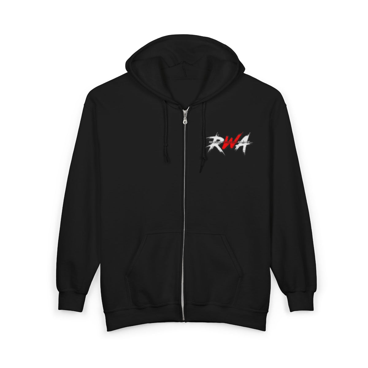 RWA Wrestling Logo Full-Zip Hoodie