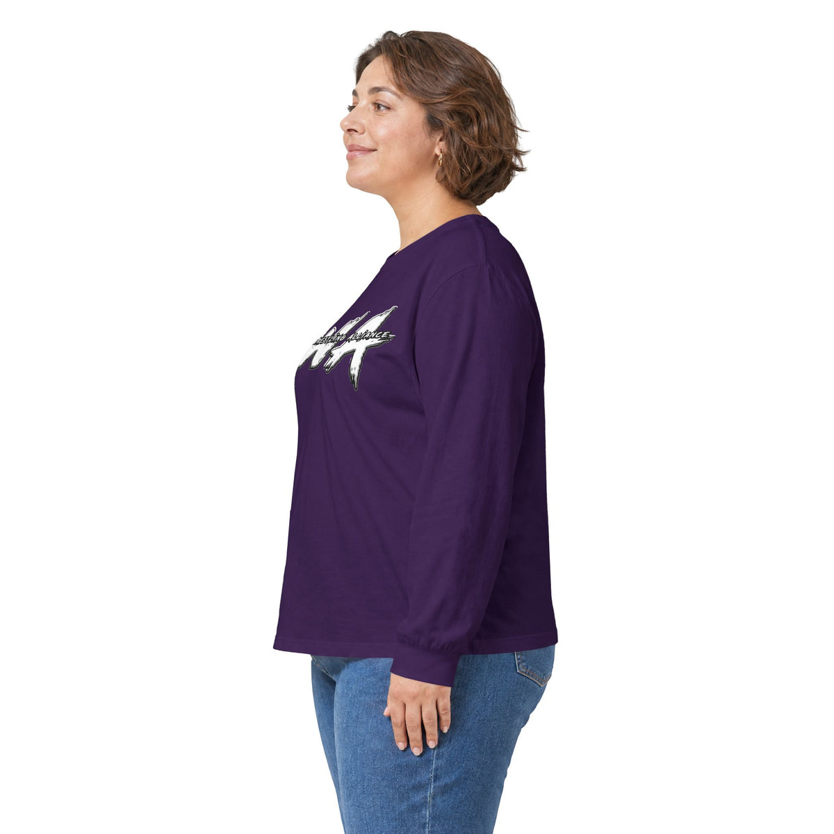 RWA White Logo Long Sleeve T-Shirt