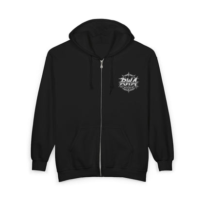 RWA White Logo Zip Hoodie