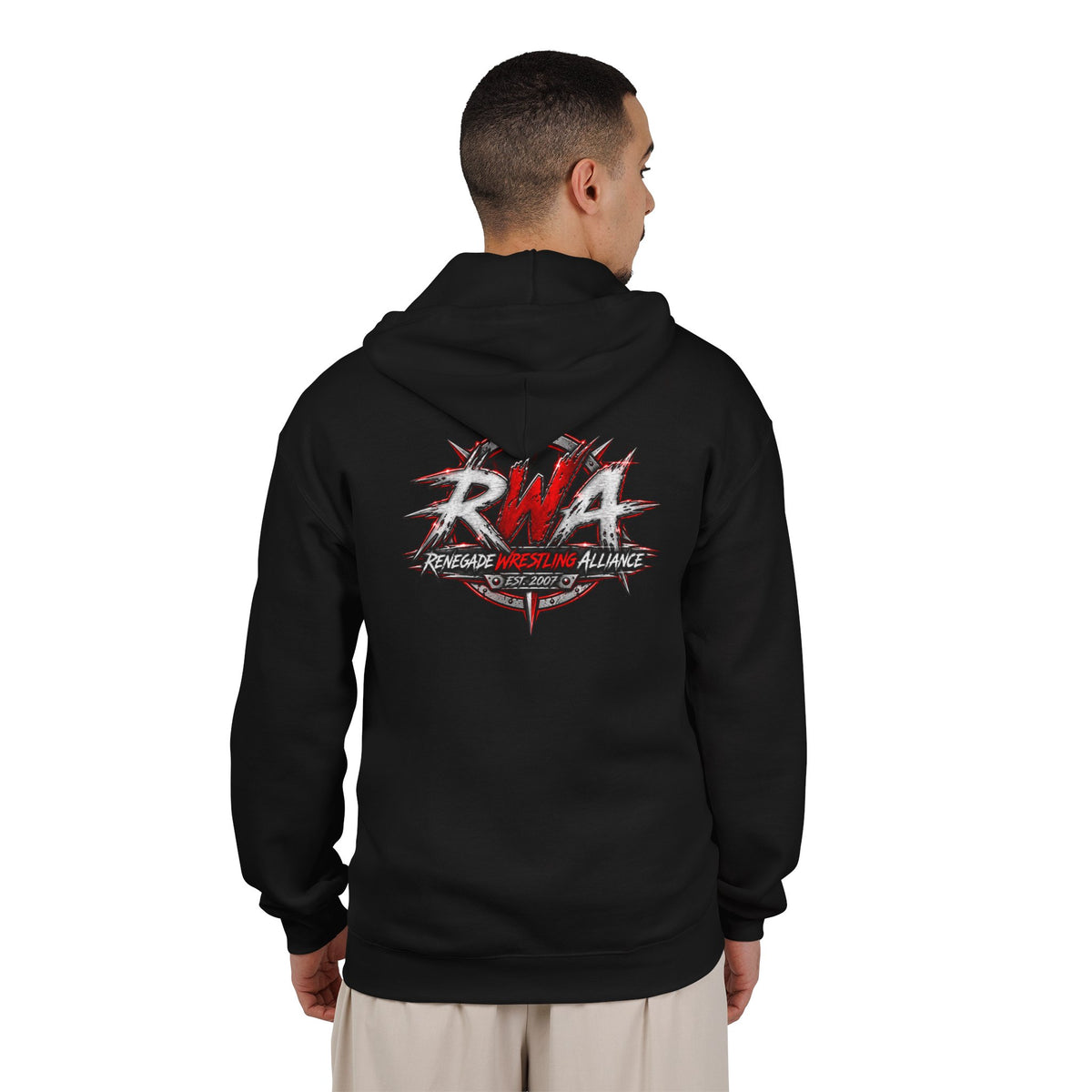 RWA Wrestling Logo Full-Zip Hoodie