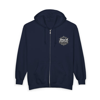 RWA White Logo Zip Hoodie