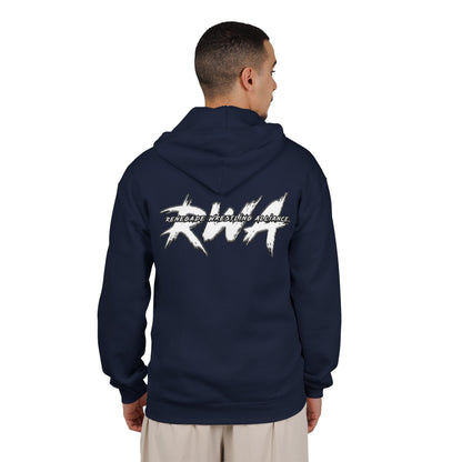 RWA White Logo Zip Hoodie