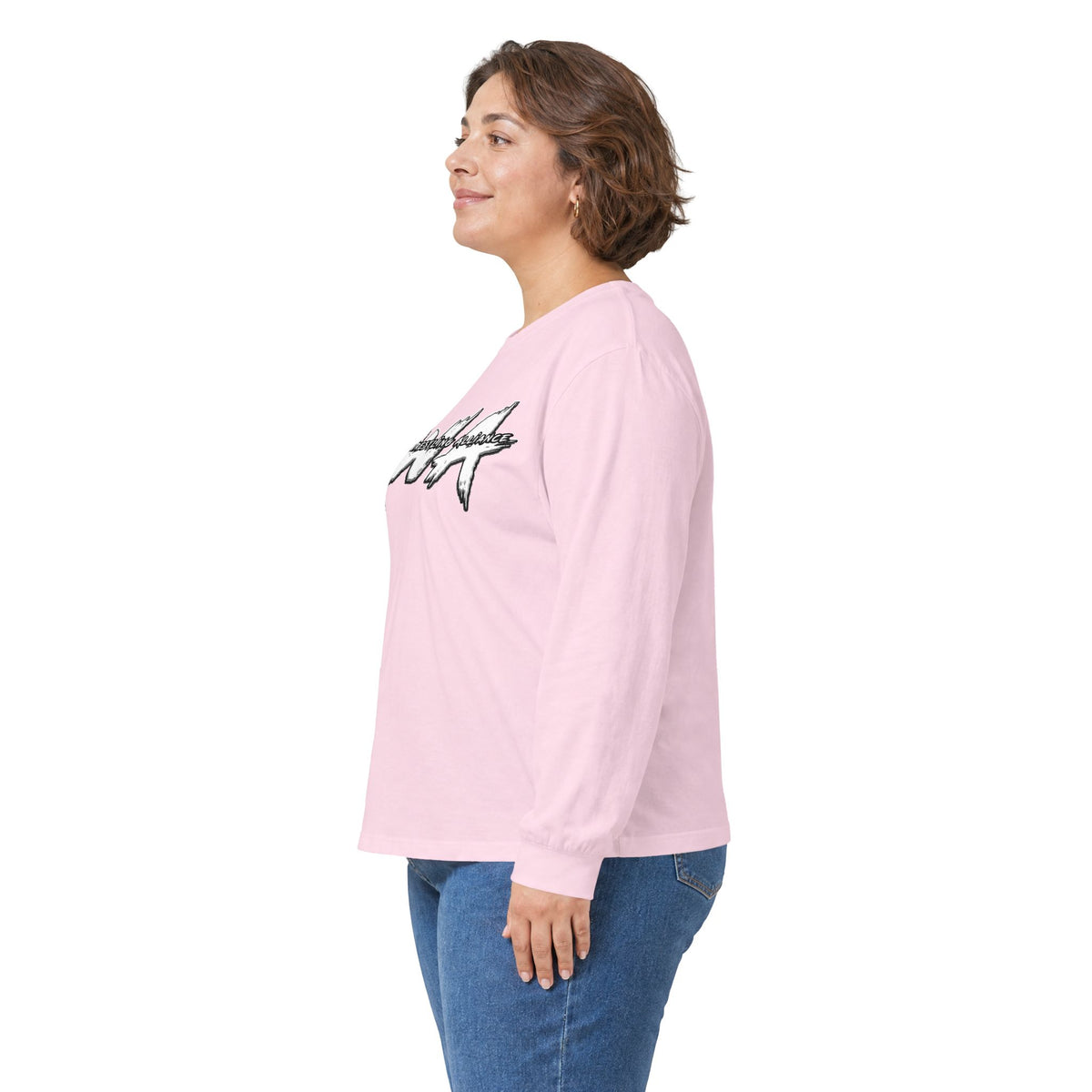 RWA White Logo Long Sleeve T-Shirt