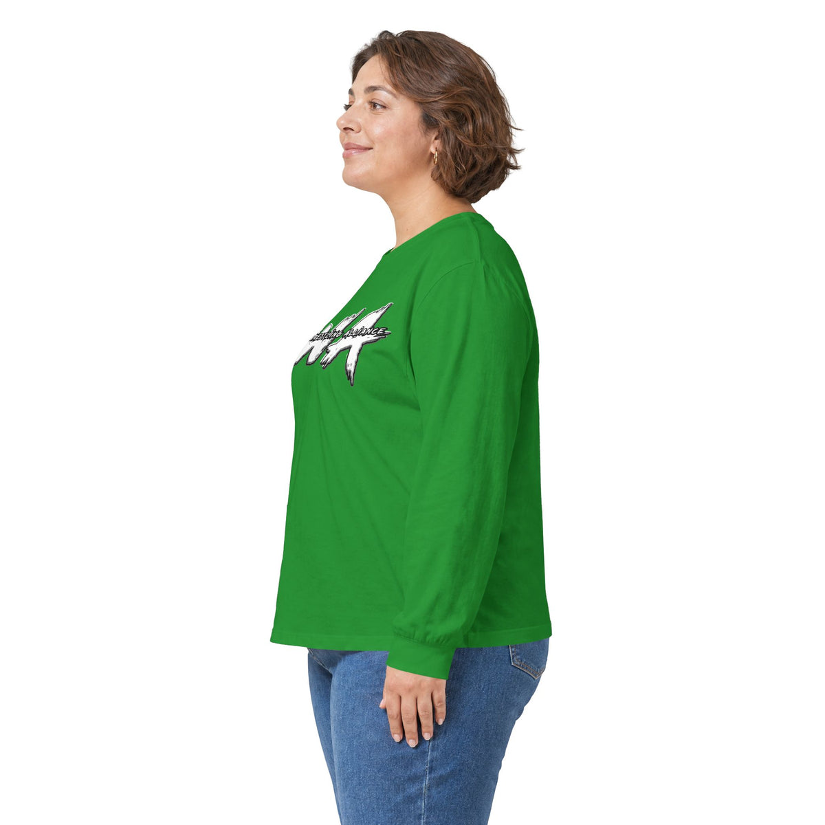 RWA White Logo Long Sleeve T-Shirt