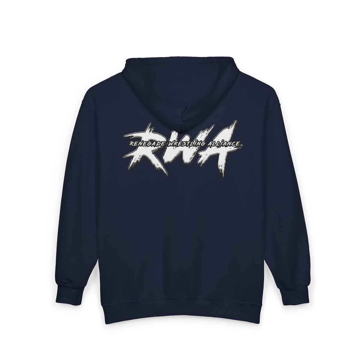 RWA White Logo Zip Hoodie