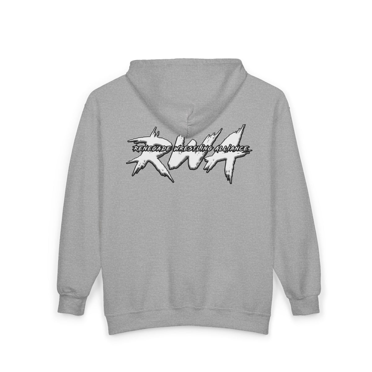 RWA White Logo Zip Hoodie